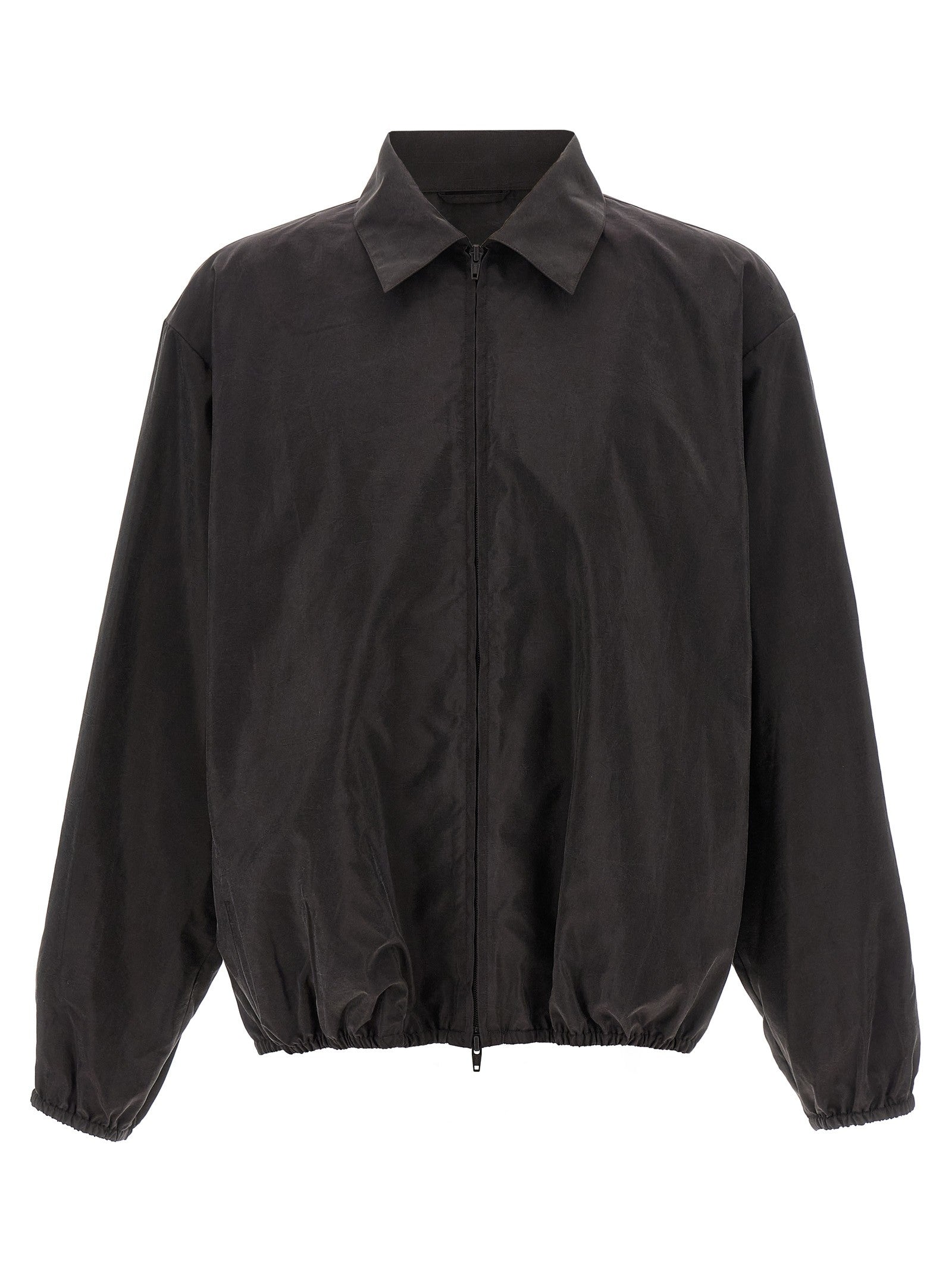 Ssstein Collar Jacket Brown