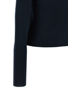 Chloé Collared Cardigan Blue, view 4