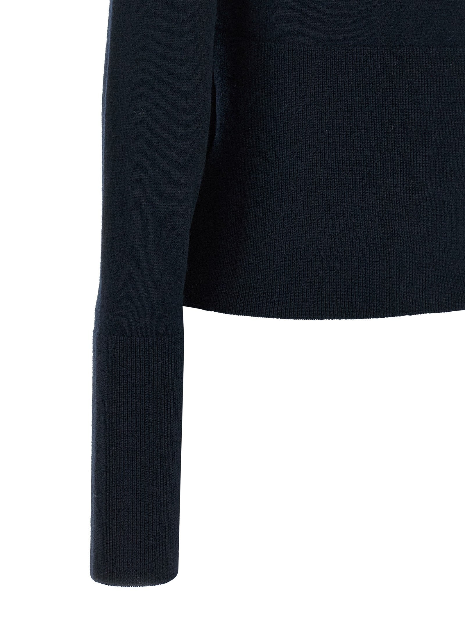 Chloé Collared Cardigan Blue