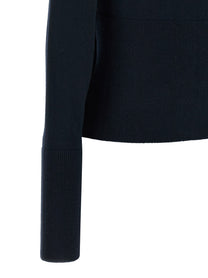 Chloé Collared Cardigan Blue