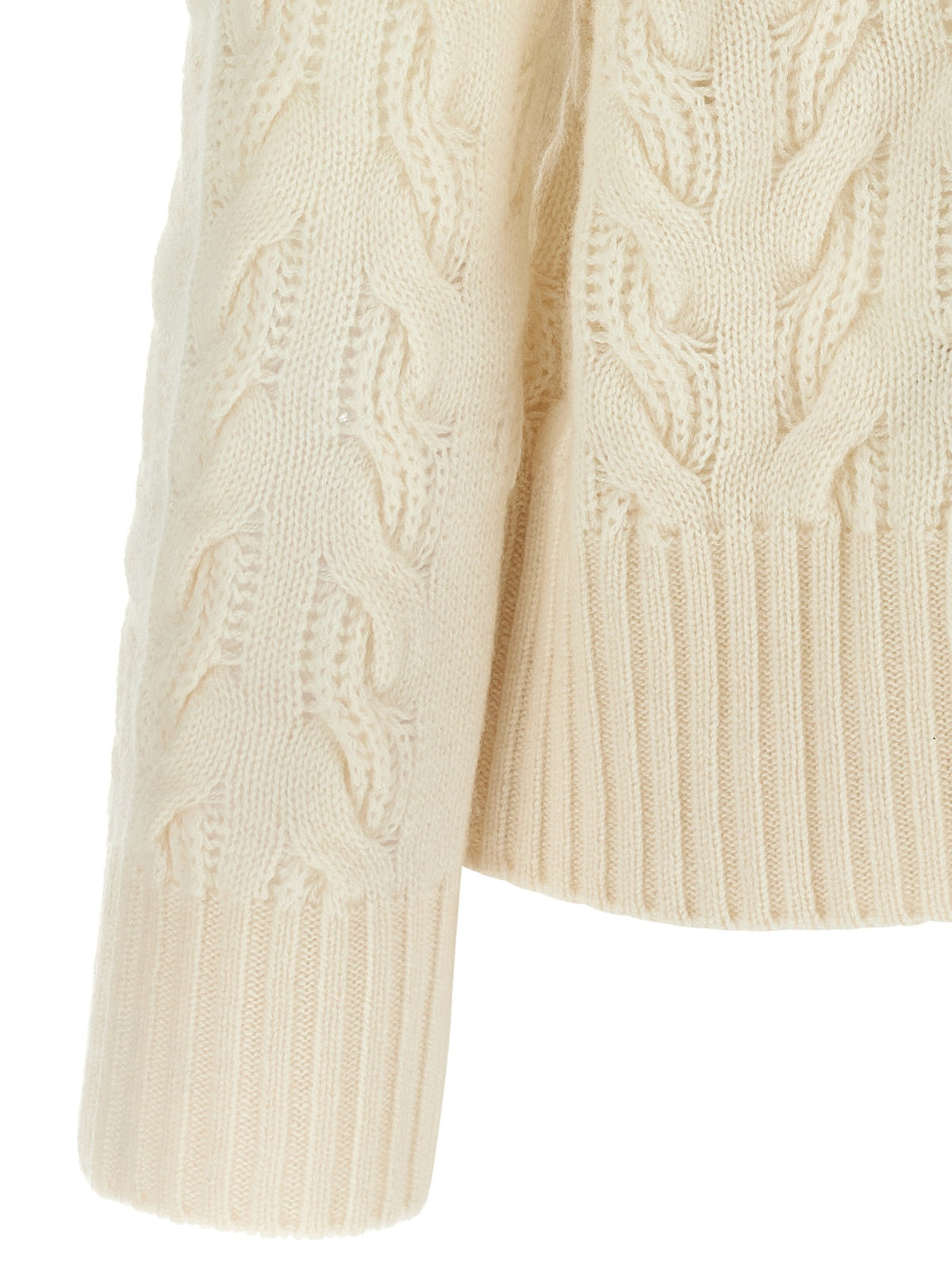 Max Mara Studio Colle Sweater White