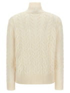 Max Mara Studio Colle Sweater White, view 2