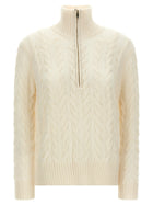 Max Mara Studio Colle Sweater White