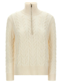 Max Mara Studio Colle Sweater White