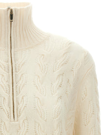 Max Mara Studio Colle Sweater White