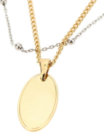 Rabanne Collier Rangs Necklace Silver