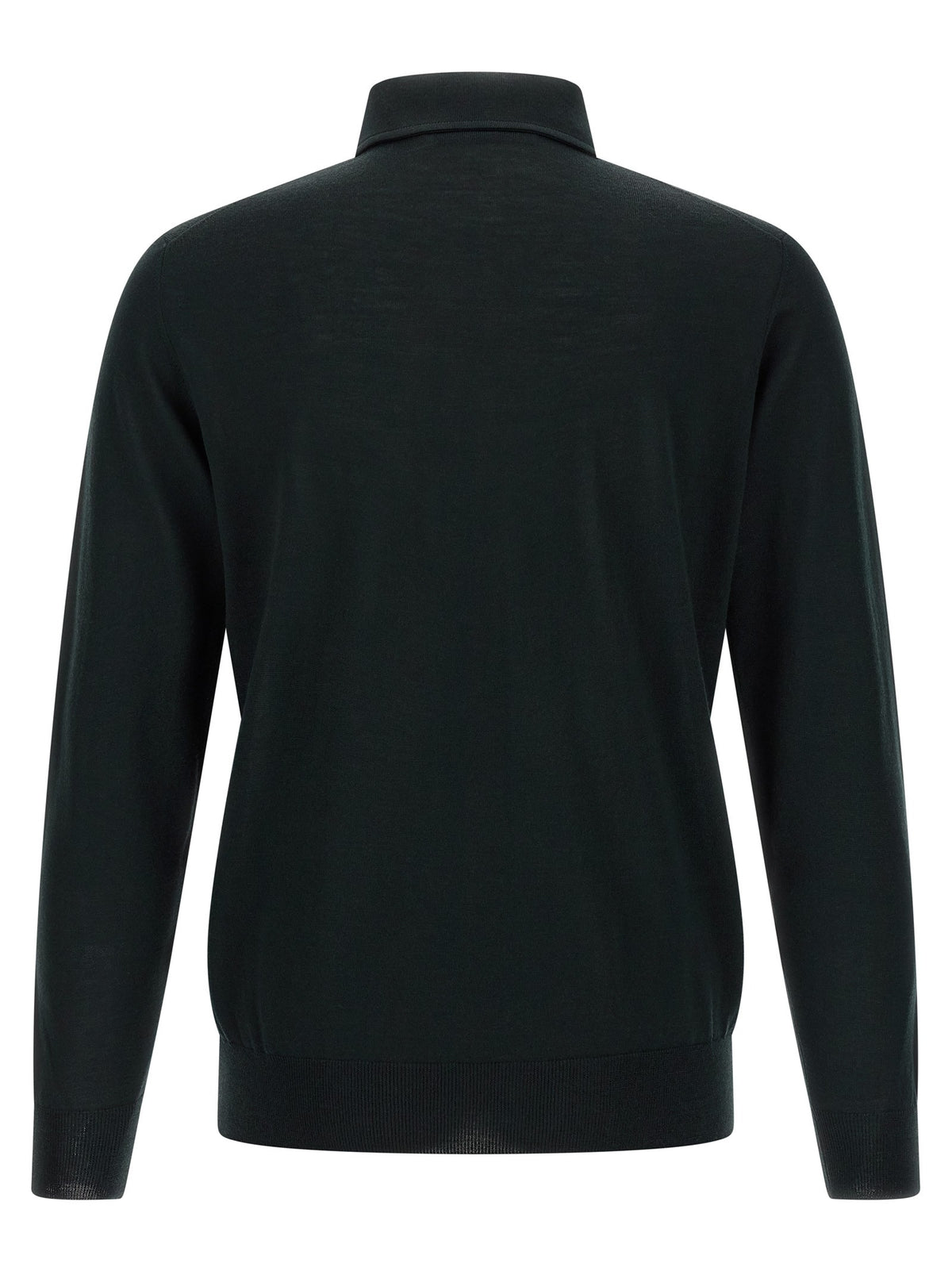 Larmeri Studio Collo Camicia Polo Shirt Green