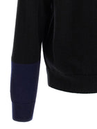 Comme Des Garcons Shirt Color Block Detail Cardigan Black, view 4
