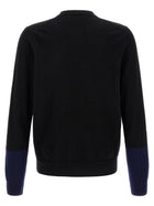 Comme Des Garcons Shirt Color Block Detail Cardigan Black, view 2