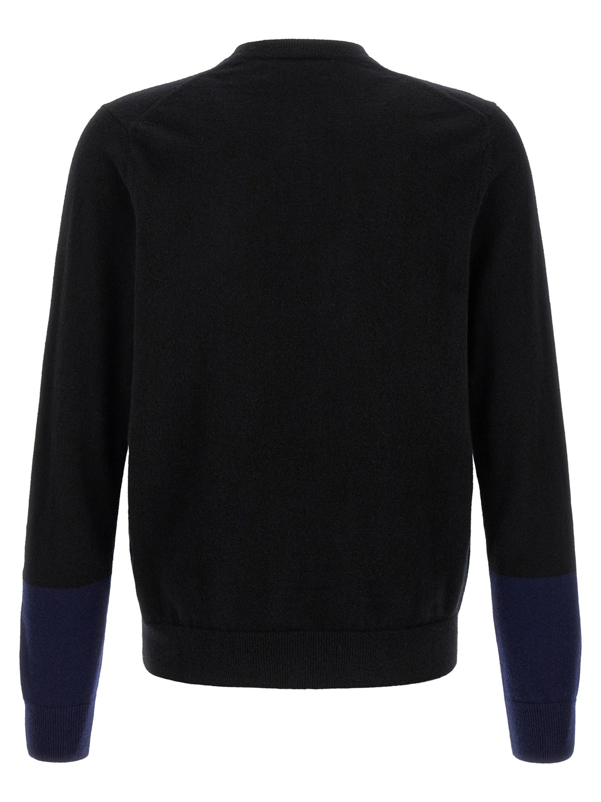 Comme Des Garcons Shirt Color Block Detail Cardigan Black, view 2