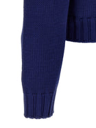 Marni Color Block Details Cardigan Blue, view 4