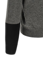 Comme Des Garcons Shirt Color Block Sweater Grey, view 4