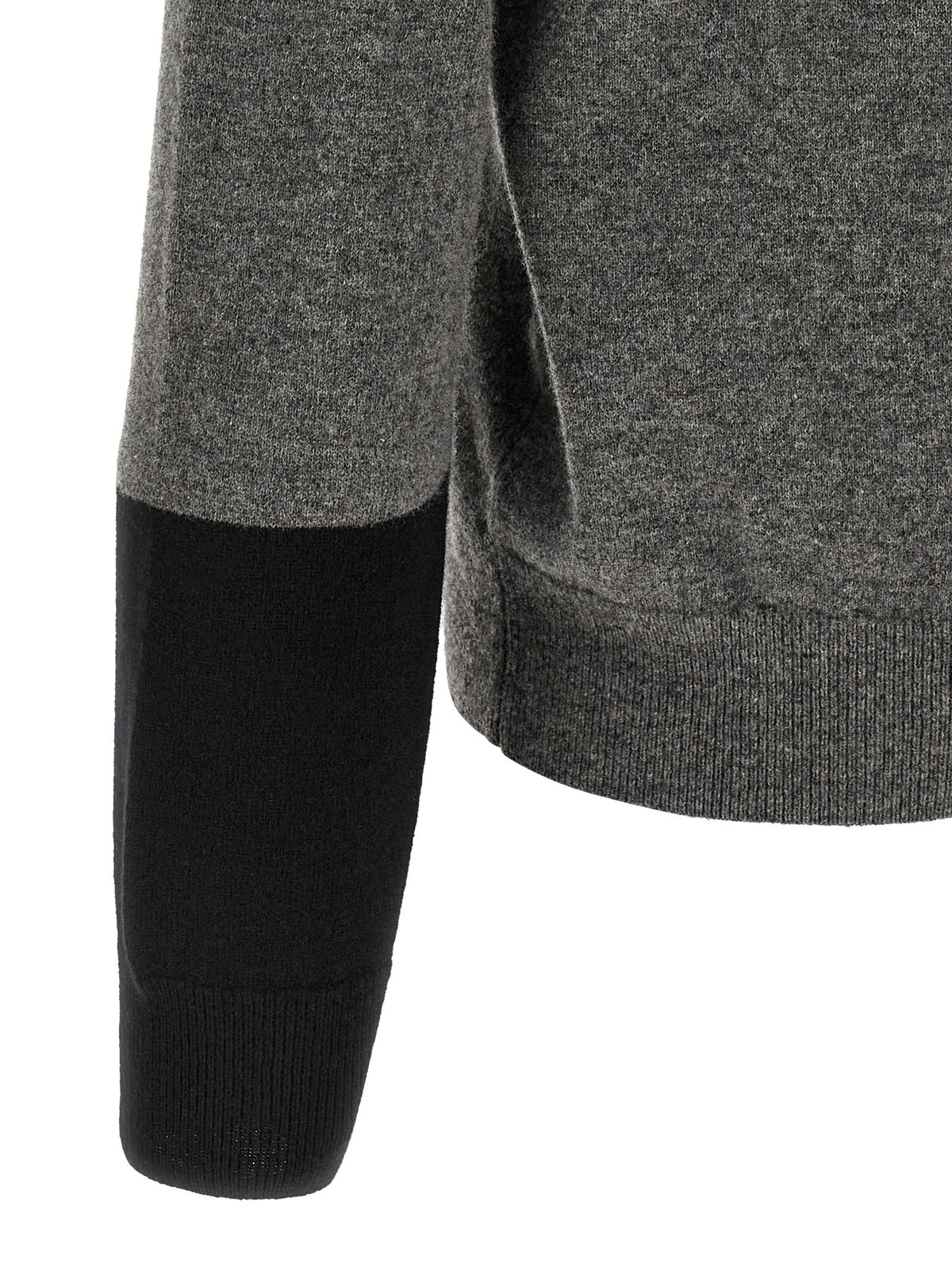 Comme Des Garcons Shirt Color Block Sweater Grey, view 4