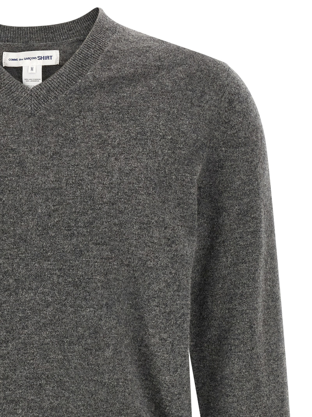 Comme Des Garcons Shirt Color Block Sweater Grey, view 3