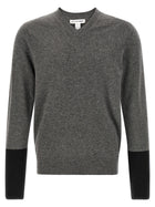 Comme Des Garcons Shirt Color Block Sweater Grey