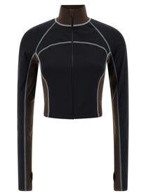 Fendi Color Block Top Black