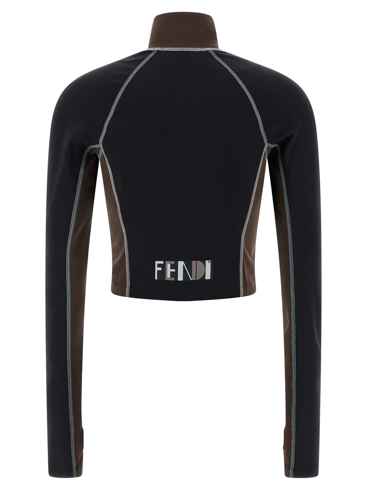 Fendi Color Block Top Black, view 2
