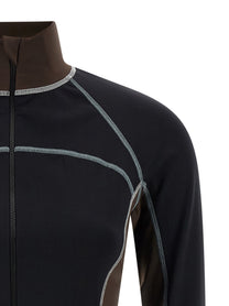 Fendi Color Block Top Black