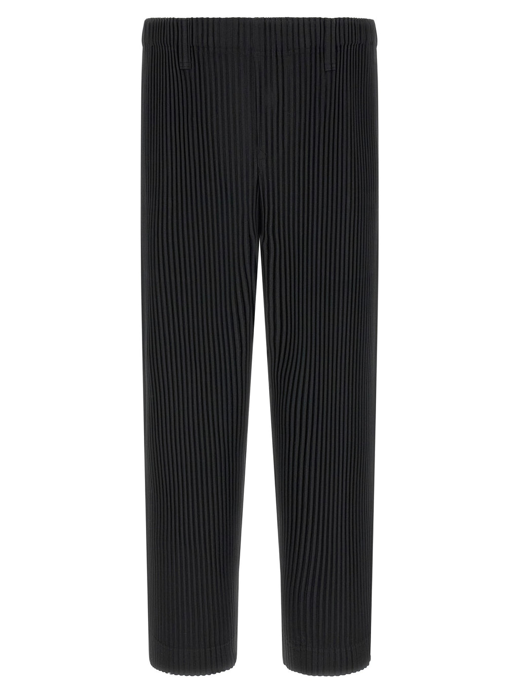 Homme Plissé Issey Miyake Color Pleats Pants Black