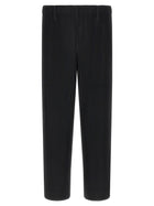 Homme Plissé Issey Miyake Color Pleats Pants Black