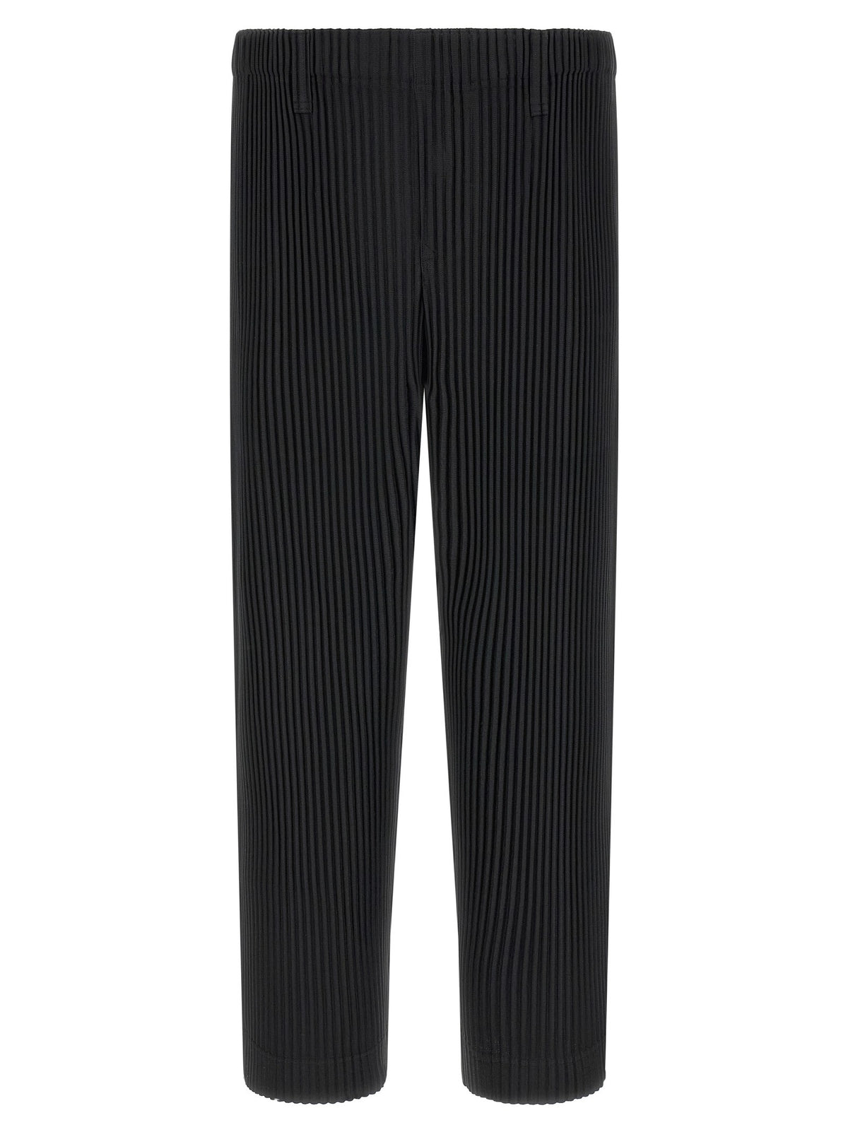 Homme Plissé Issey Miyake Color Pleats Pants Black