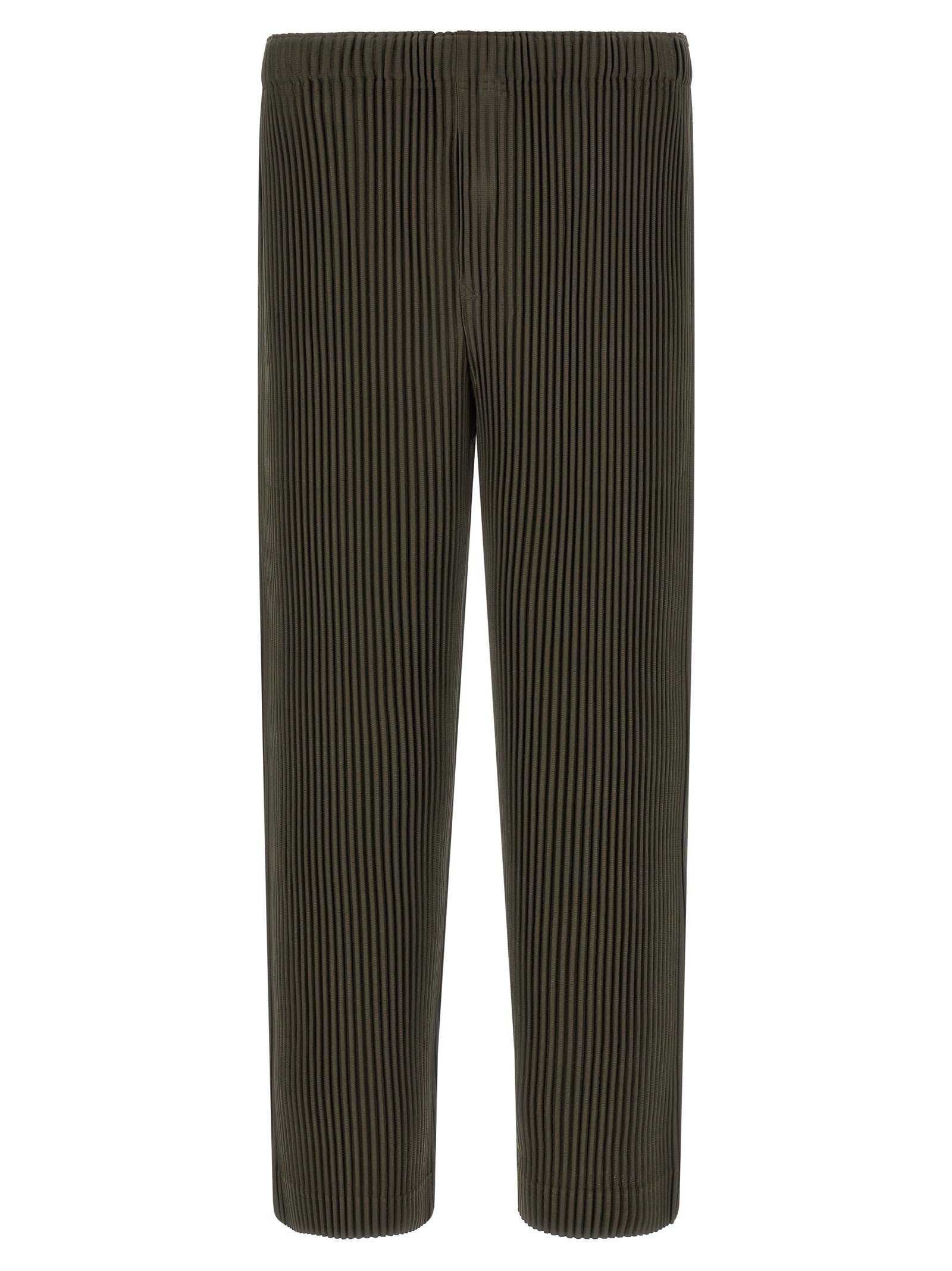 Homme Plissé Issey Miyake Color Pleats Pants Grey
