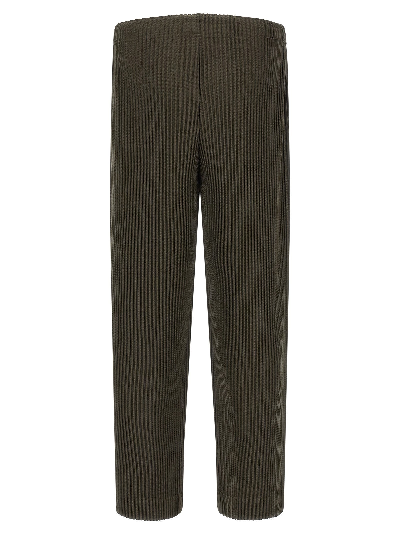 Homme Plissé Issey Miyake Color Pleats Pants Grey