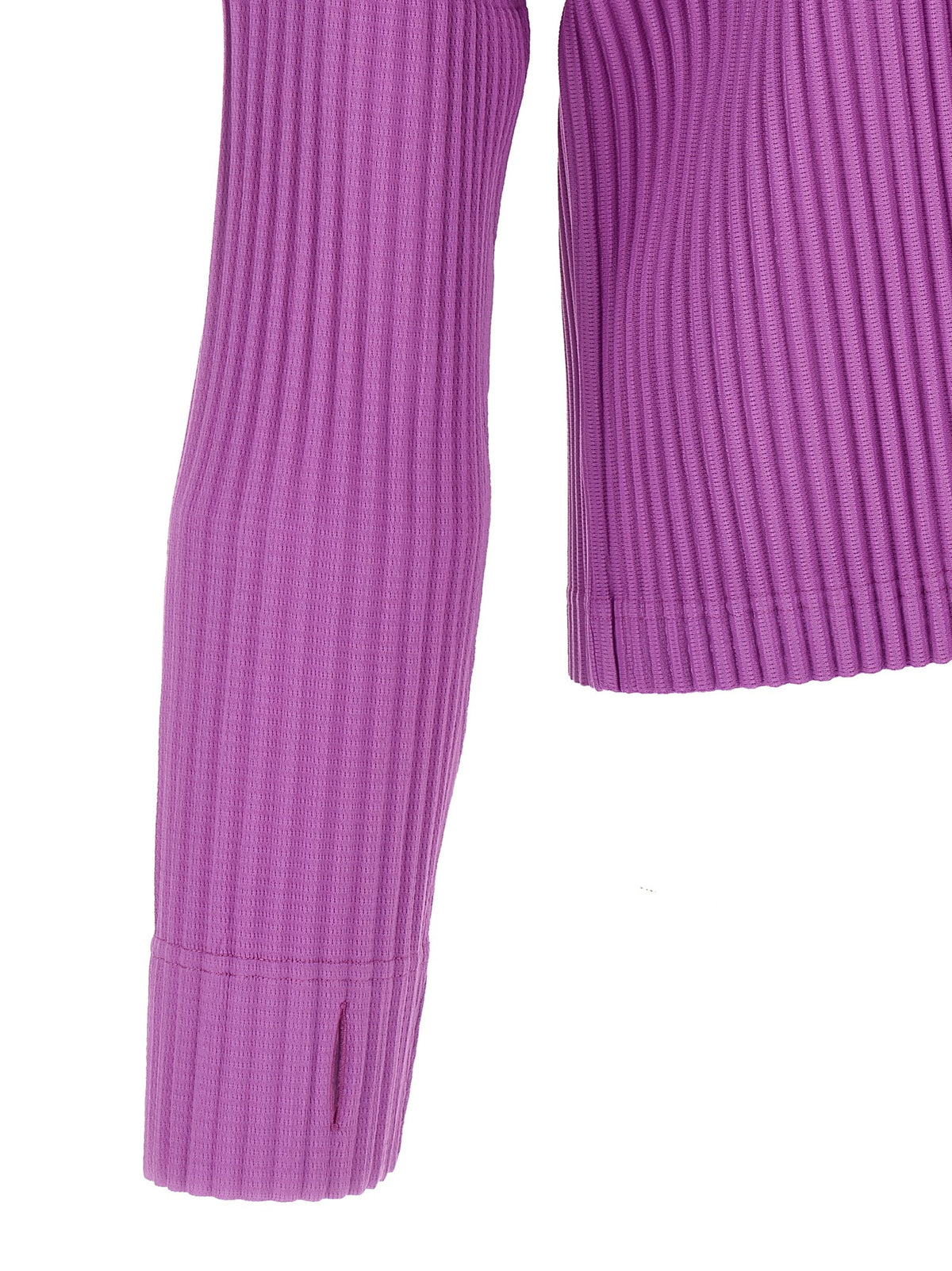 Homme Plissé Issey Miyake Color Pleats Sweater Purple