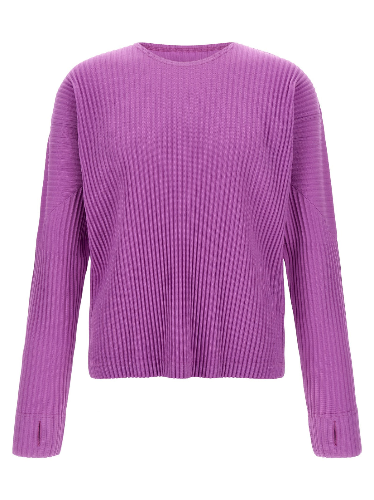 Homme Plissé Issey Miyake Color Pleats Sweater Purple