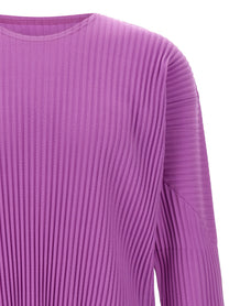 Homme Plissé Issey Miyake Color Pleats Sweater Purple