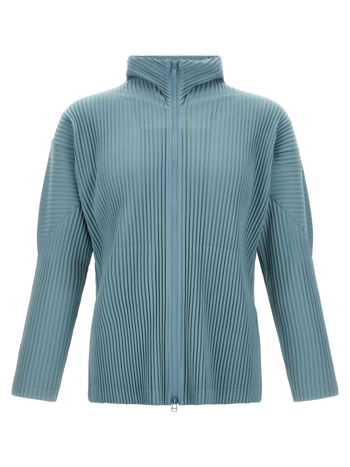 Homme Plissé Issey Miyake Color Pleats Jacket Blue