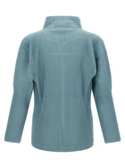 Homme Plissé Issey Miyake Color Pleats Jacket Blue