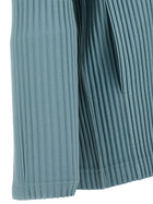 Homme Plissé Issey Miyake Color Pleats Jacket Blue