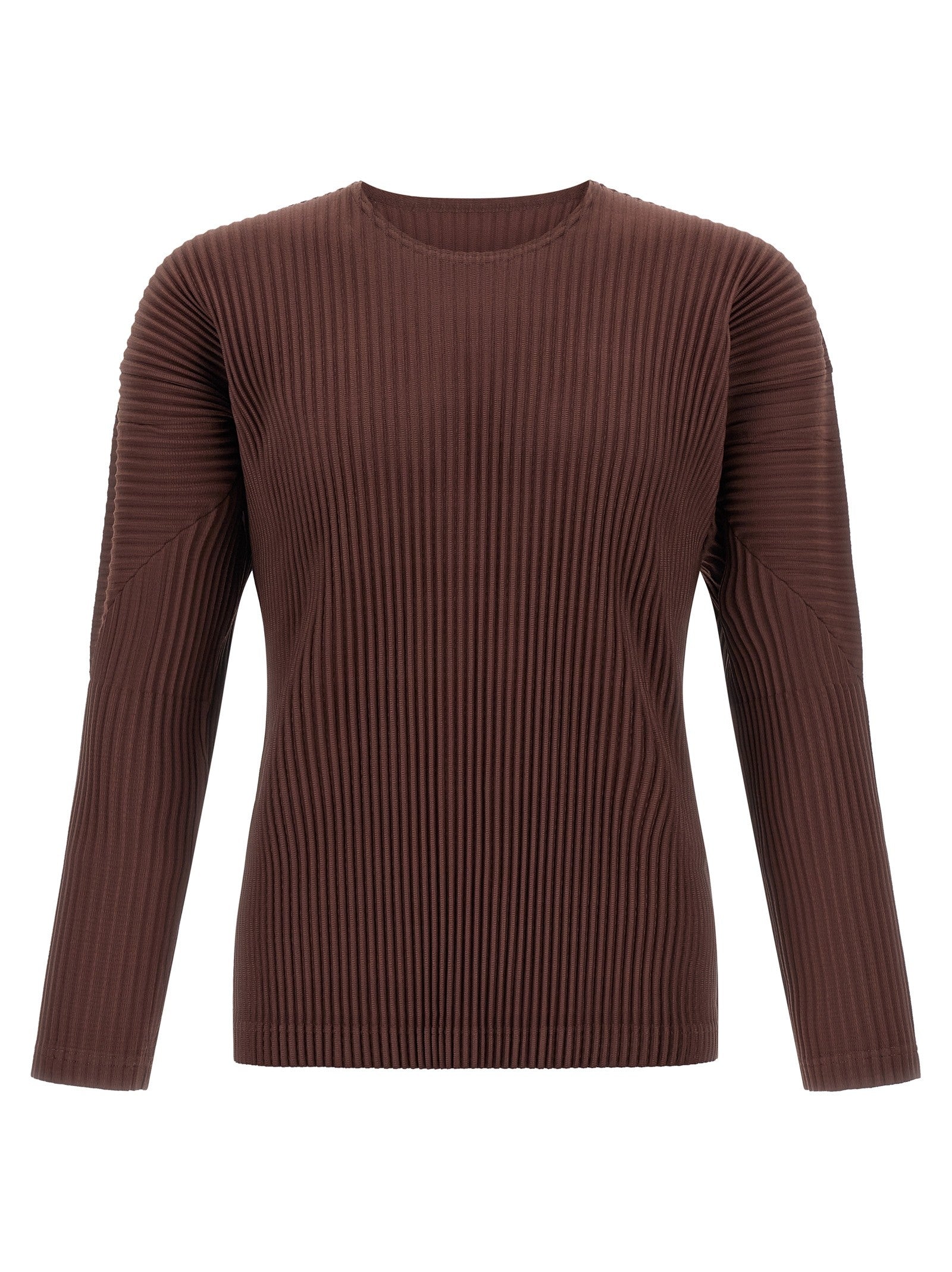 Homme Plissé Issey Miyake Color Pleats Shirt Brown