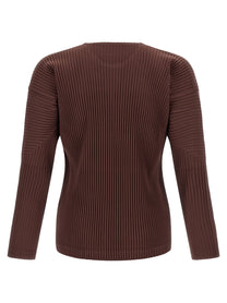 Homme Plissé Issey Miyake Color Pleats Shirt Brown