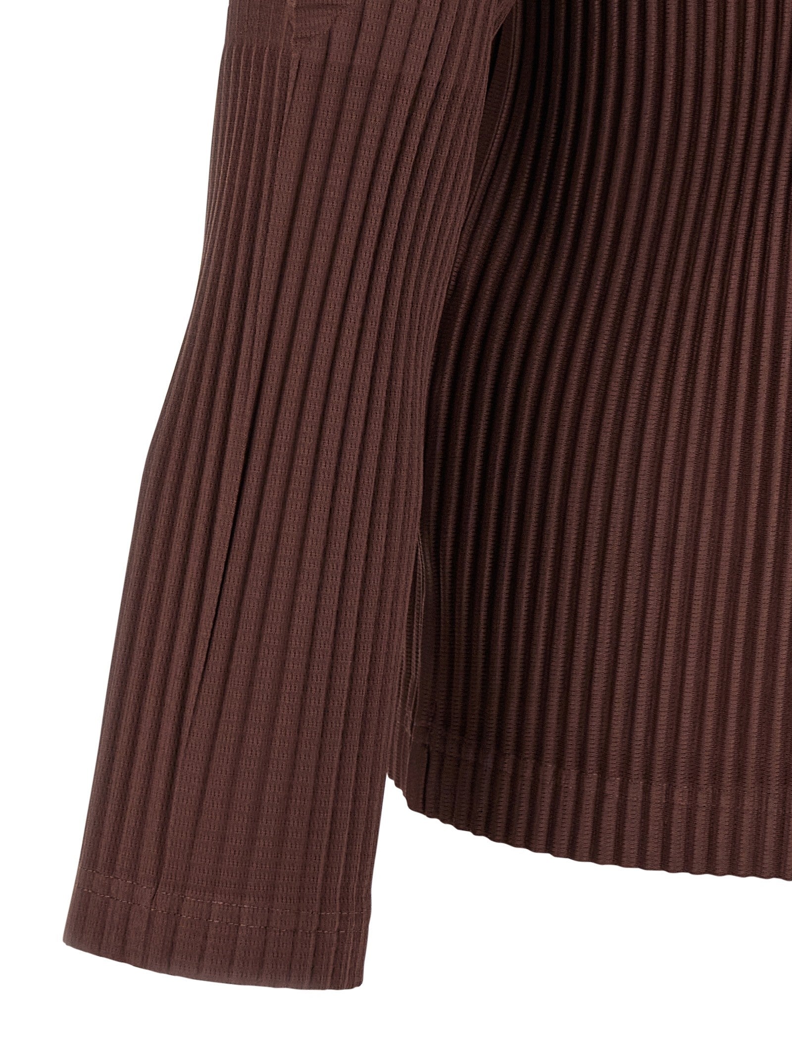 Homme Plissé Issey Miyake Color Pleats Shirt Brown