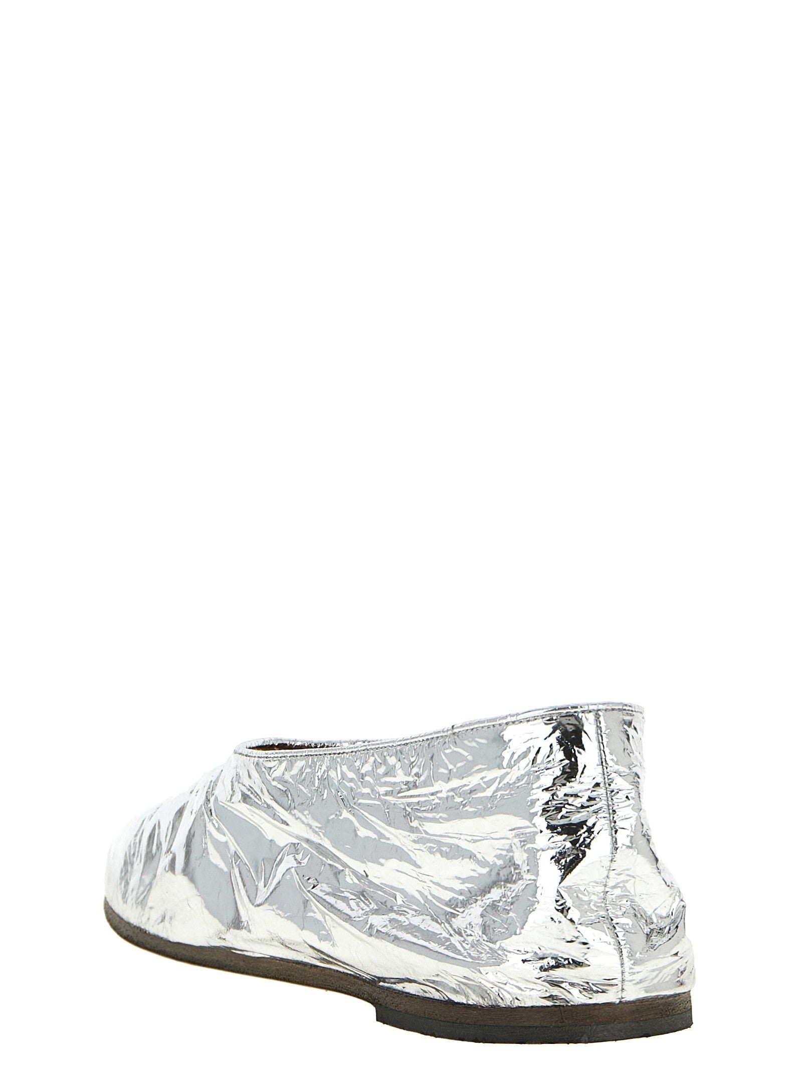Marsell Coltellaccio Ballet Flats Silver