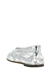 Marsell Coltellaccio Ballet Flats Silver