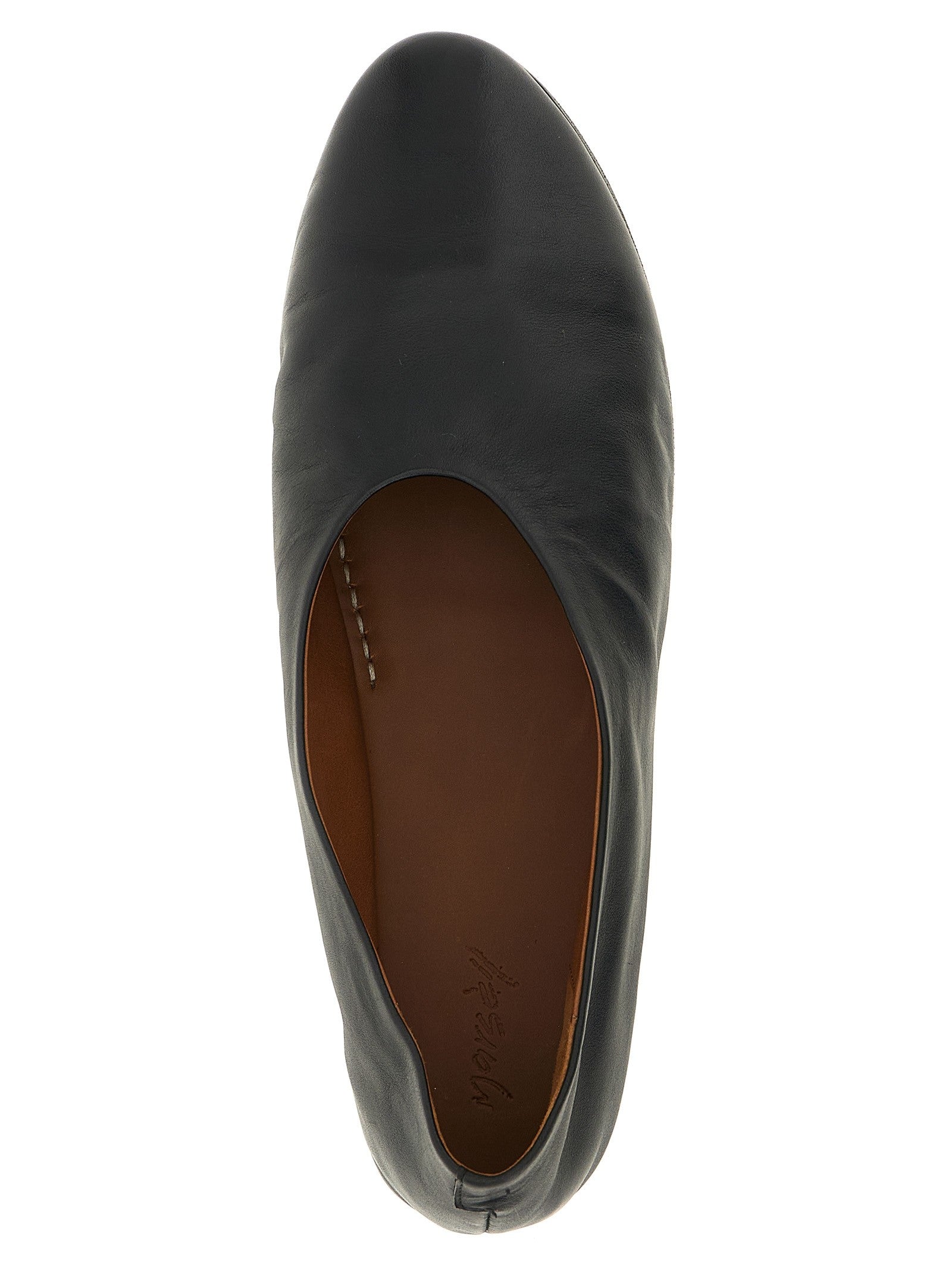 Marsell Coltellaccio Ballet Flats Black