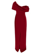 Carolina Herrera Column Dress Red, view 2