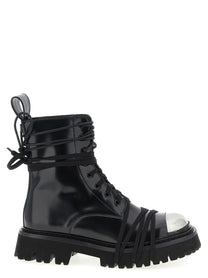 Moschino Combat Combat Boots Black