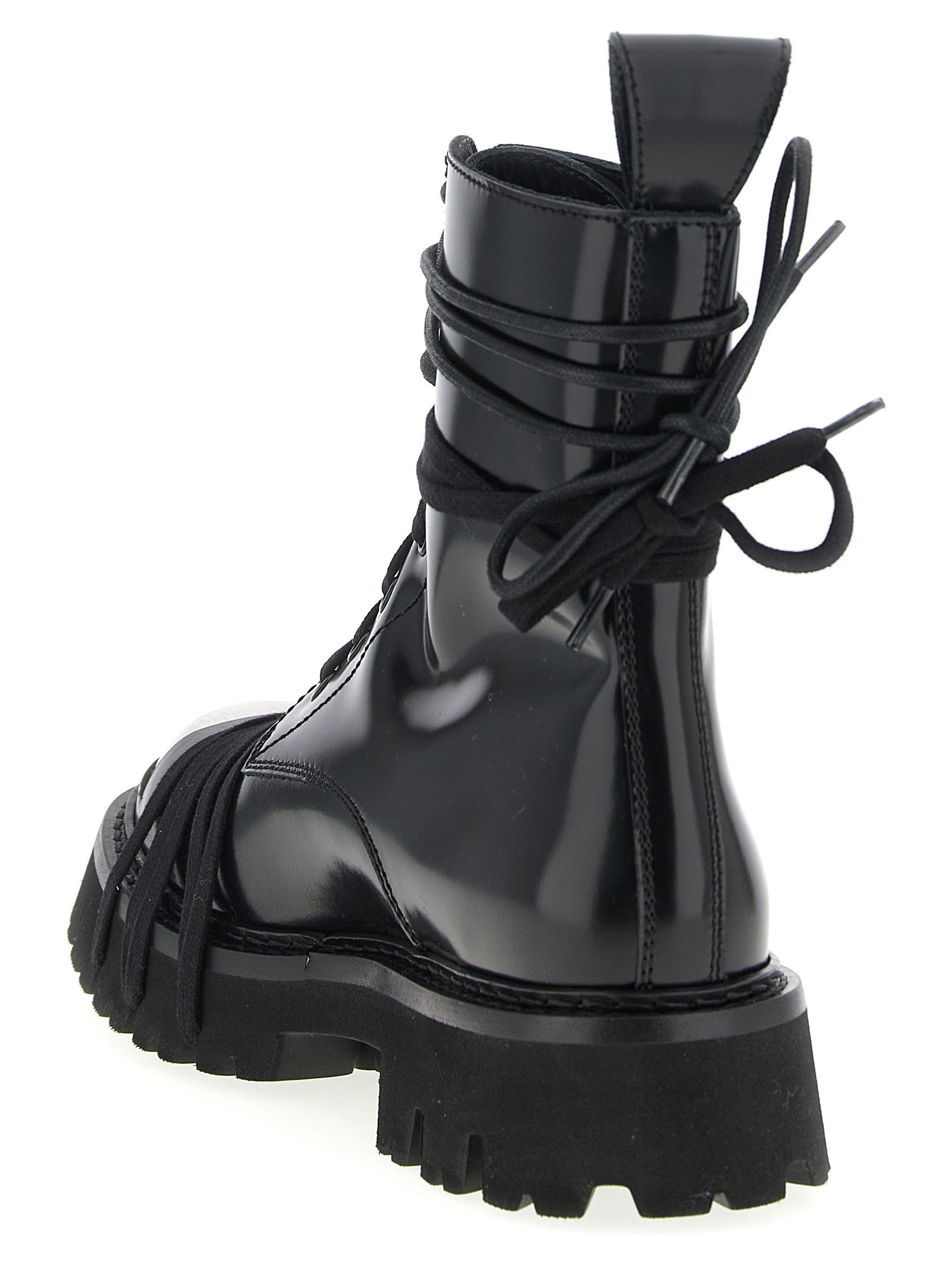 Moschino Combat Combat Boots Black