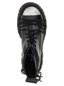 Moschino Combat Combat Boots Black