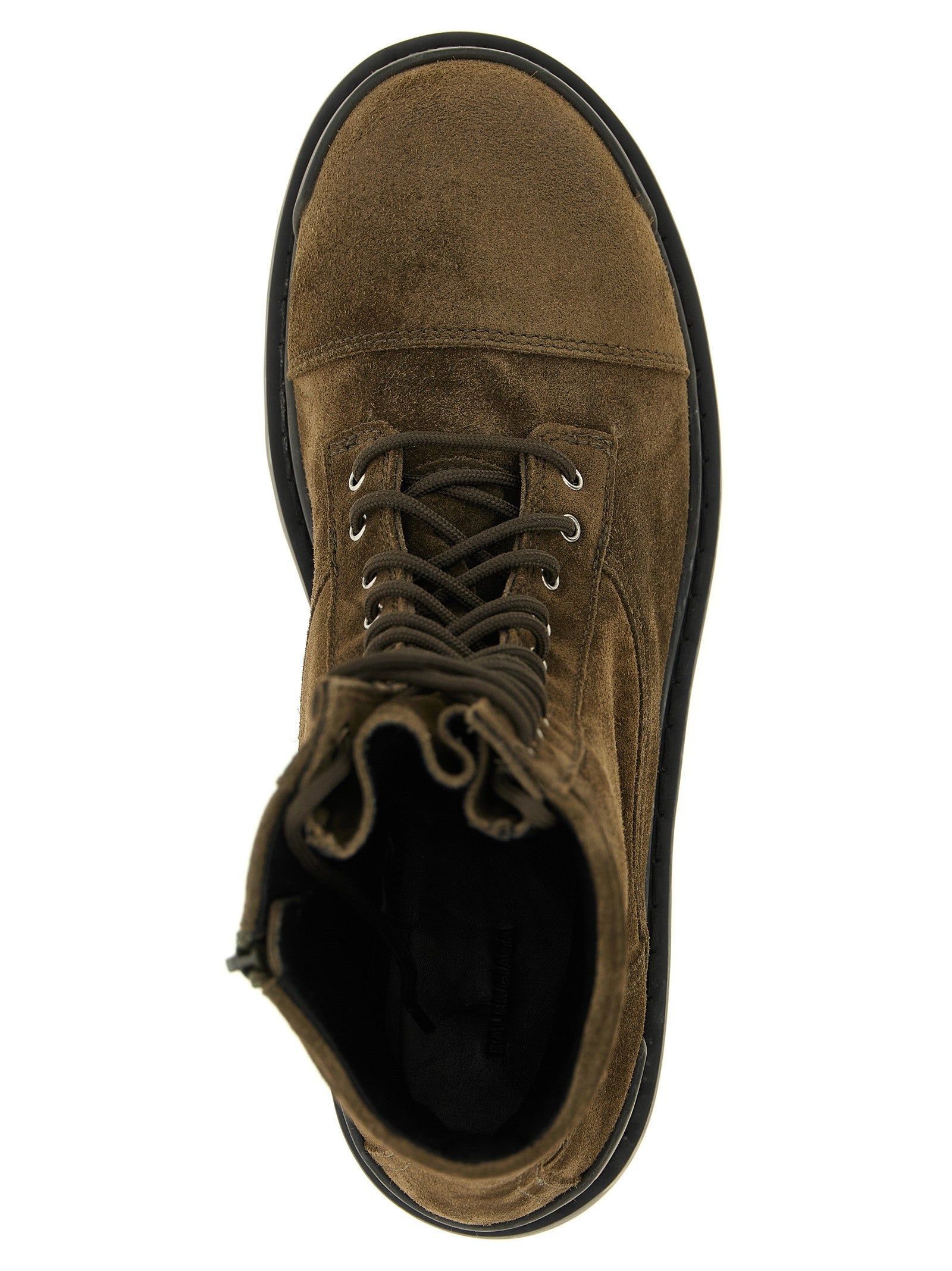 Balenciaga Combat Strike Ankle Boots Green