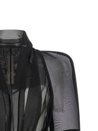Rick Owens Combo Metro Jacket Black, view 3