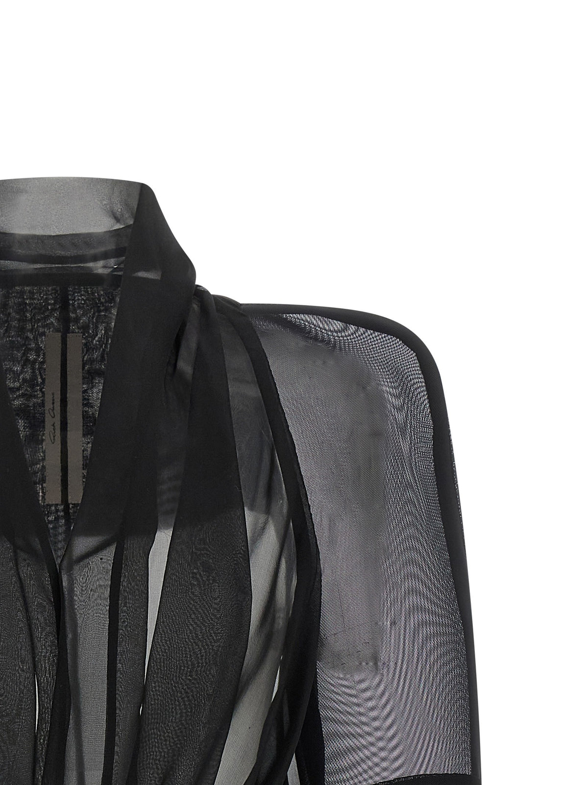 Rick Owens Combo Metro Jacket Black, view 3