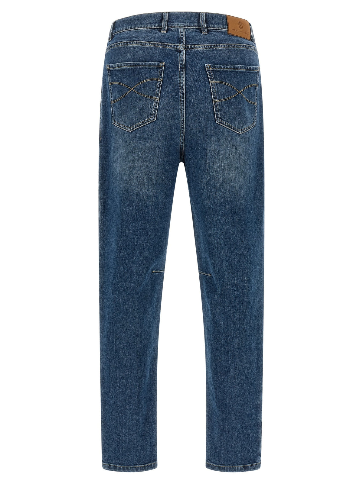 Brunello Cucinelli Comfort Cotton Jeans Blue, view 2