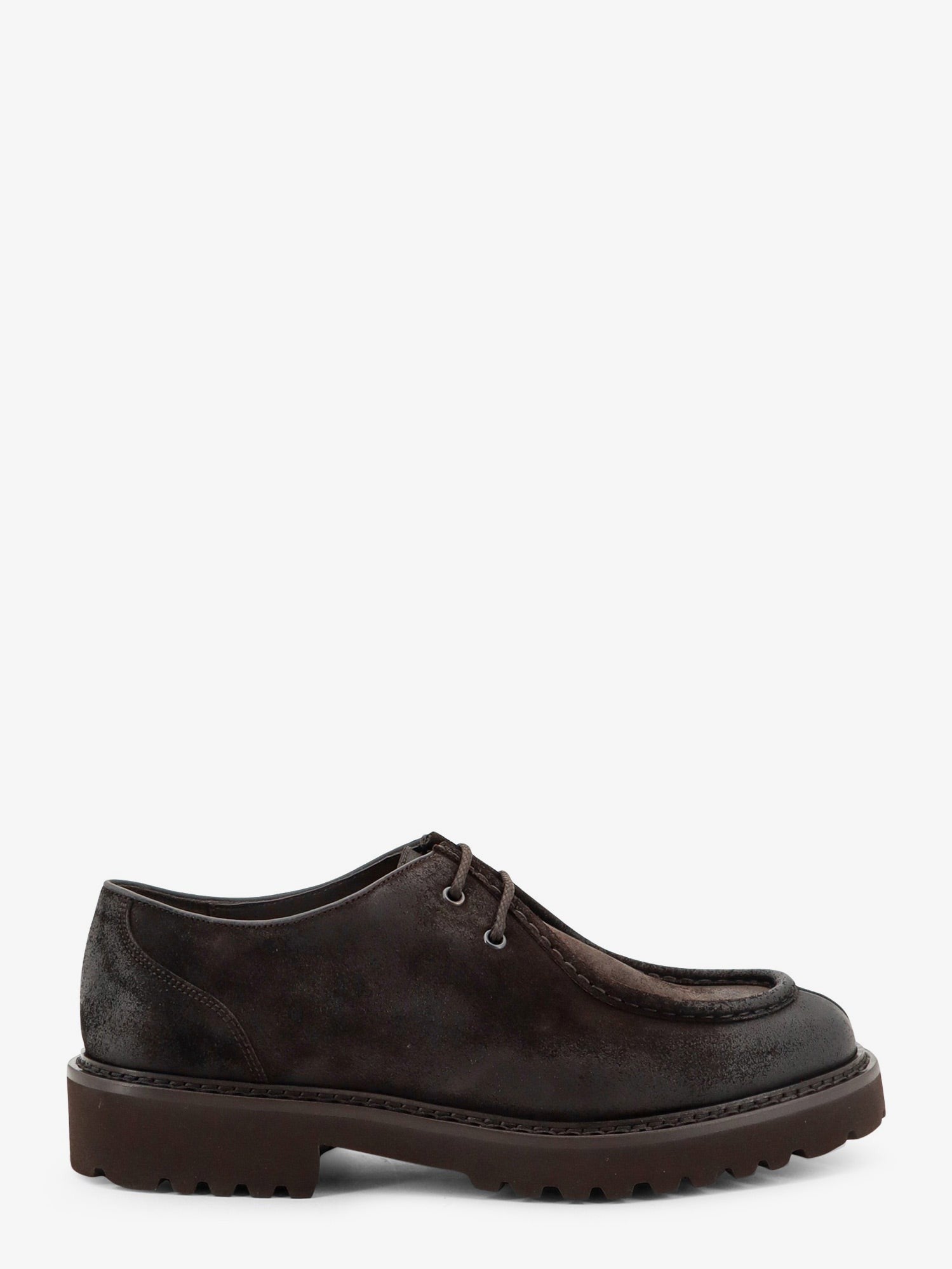 Doucal's Men's Commander Suede Lace Gold
