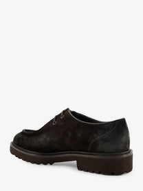 Doucal's Men's Commander Suede Lace Gold