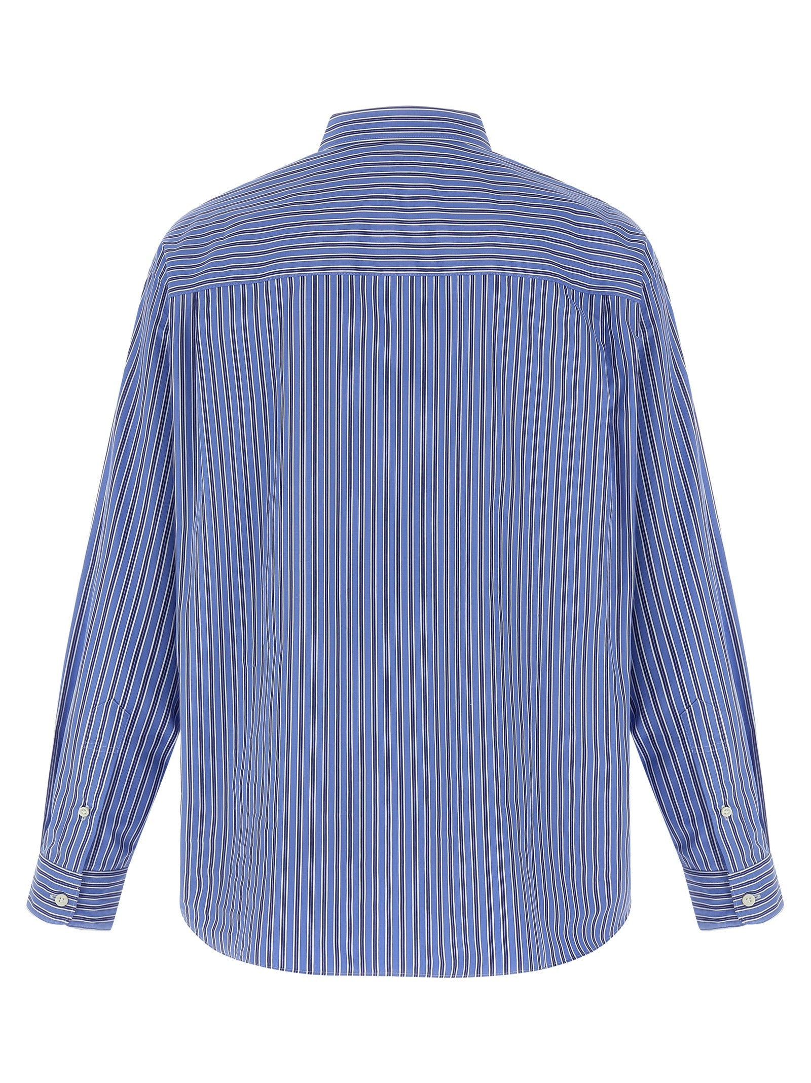COMME DES GARҪONS HOMME - COMME DES GARҪONS HOMME - Patch striped shirt - Men’s Tops